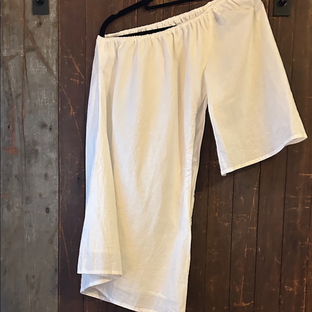 Commense White One-Shoulder Asymmetrical Dress - Picture 5 of 9